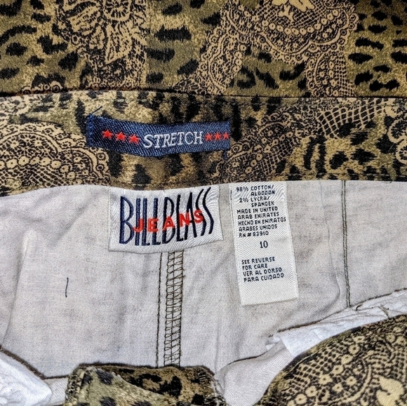 Leopard Stretch Pencil Skirt - Picture 2 of 3